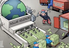 Dollar hegemony by Luo Jie for China Daily